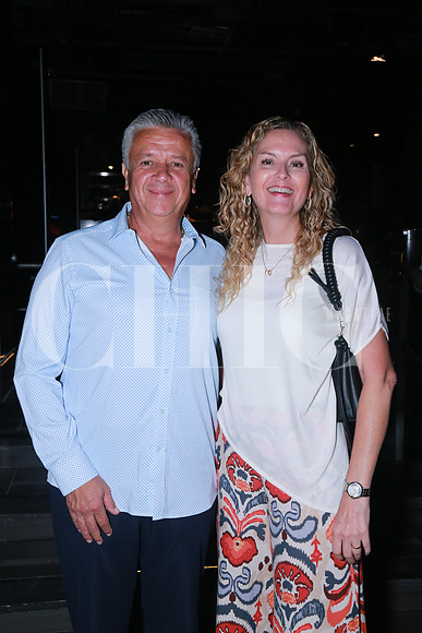 Agustín Suárez y Cristina Baker