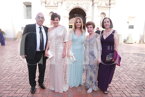 Octavio García, Gabriela Ballí, Ana María Ballí,Ana María de Ballí y MInerva Ballí