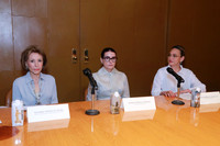 Yolanda Santos ,Taiyana Pimentel y Sofia Hernández