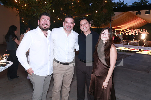 Cesar Esparza, Guillermo Sánchez, Fabian Nieto y Jessica Villarreal