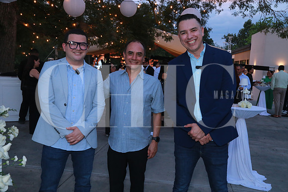 Iván Arambiula, Jorge Gocher y Ever Dávila (2)