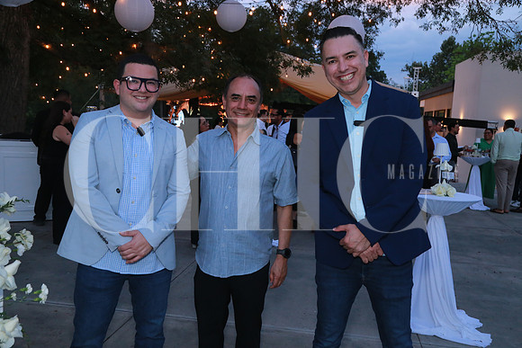 Iván Arambiula, Jorge Gocher y Ever Dávila