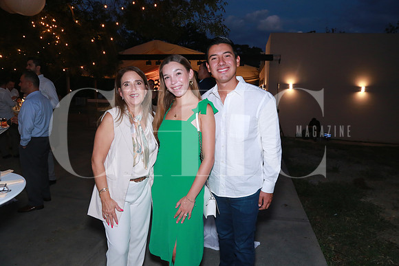 Verónica de Salgado, Verónica Salgado y Oscar Peña
