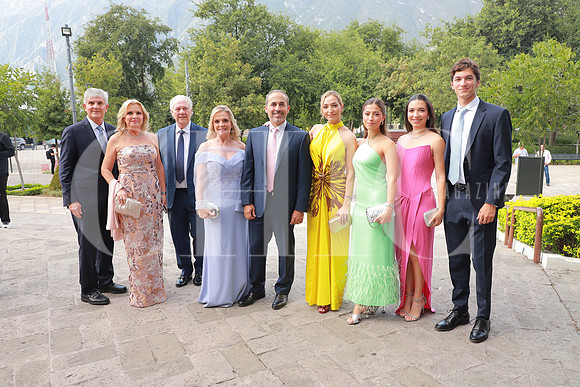 Ricardo Coronado, Paty Rodríguez, Ricardo Kane, Cecilia Rodríguez, Federico Clariond, Verónica Rodríguez, Daniela Clariond, Verónica Clariond y Federico Clariond 4