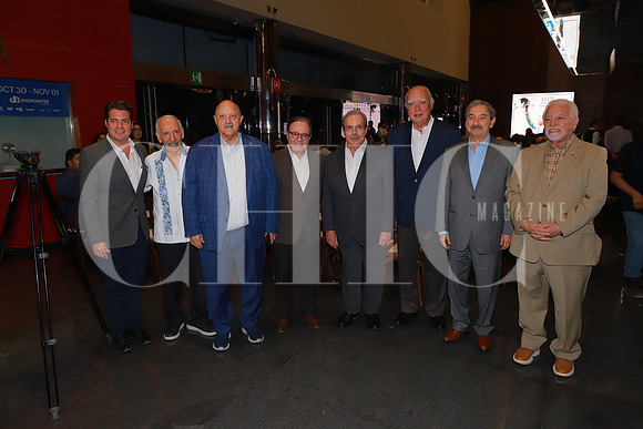 Enrique Martínez, Rubén Zarazua, Reyes Tamez, Gilberto Marcos, Fernando Canales, Natividad Gonzalez Parás y Leopoldo Espinosa Benavides 52