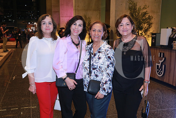 Elia Margarita de Cardozo, Aracely Cavazos, Martha Cavazos y Dora de Cavazos
