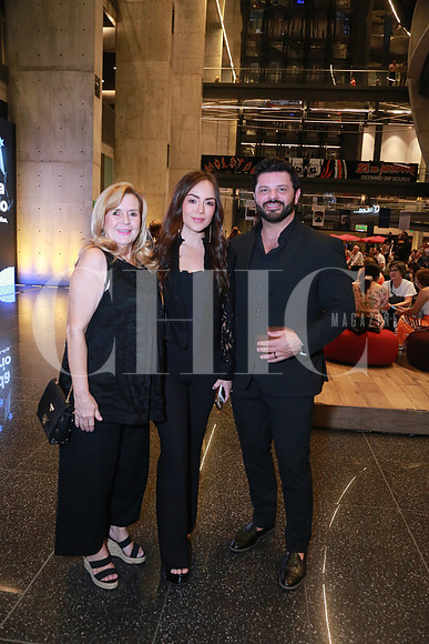 Lourdes Guajardo, Valeria Sosa y Luis Guerra