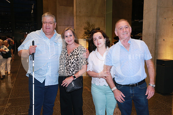 Roberto Cantú, Doris Santos de Cantú, Mónica Garza de Martínez y Mauricio Martínez