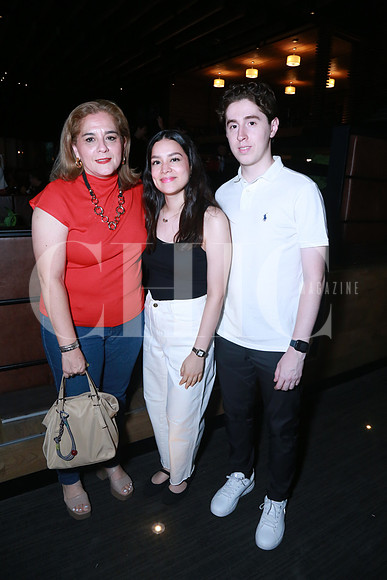 Adriana López, Bárbara De León y Alberto López
