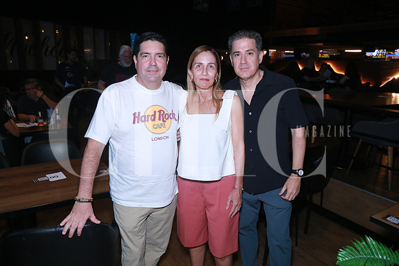 Alejandro Vega, Perla Guerra y Gabriel Cavazos