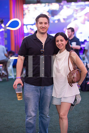 Adrián Sada y Mayela Quintanilla