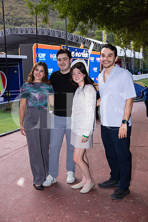 Caro Gutiérrez, Marco Ramírez, Corine Matenberger y Patricio Villarreal