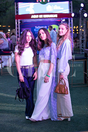 Gretel Elizondo, Galia Elizondo y Valentina Treviño