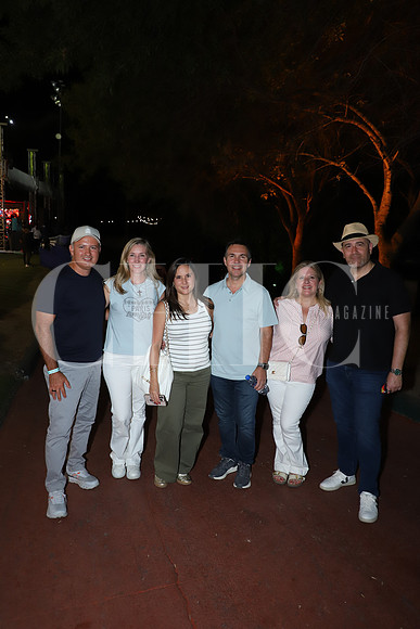 Jorge Navarro, Marisol Gracia de Navarro, Gaby Mendoza de Benitez, Jaime Benitez, Rosy Zambrano y Rolando Skutsch0