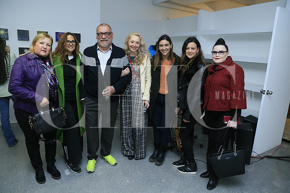 Delia Salinas, Raquel Guajardo, Ramiro Martínez, Nancy Guzmán, Indiria Sánchez, Gabriela Rota y Martha Ruth Escobedo