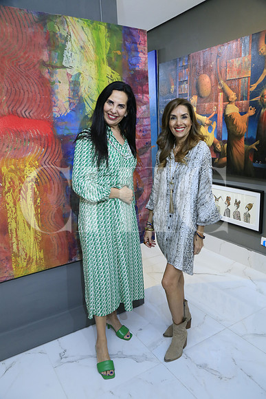 Liz Cantú y Olga Mejia