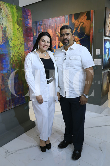 Sandra Torres y Emir Guerrero