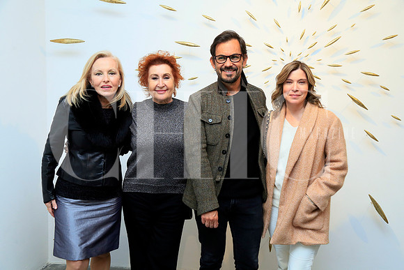 Consuleo Ibarra de Benavides, Emma Molina, Luciano Matus y Ana Bárbara Caballero