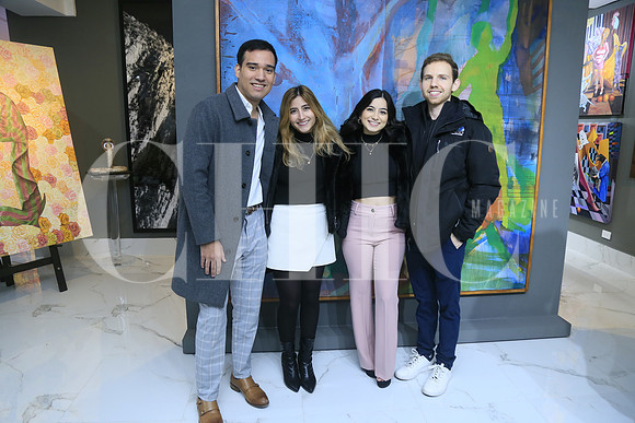 Andros Aretos, Catralina de la Maza,  Cristina de la Maza y Pablo Morales (2)