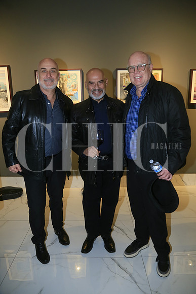 Jaime Toussaint, Alberto Villarreal y Javier Toussaint (2)