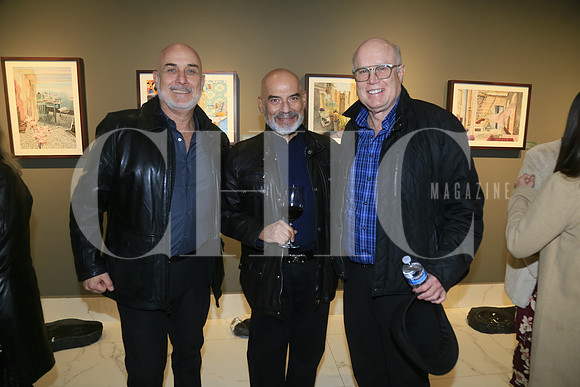 Jaime Toussaint, Alberto Villarreal y Javier Toussaint