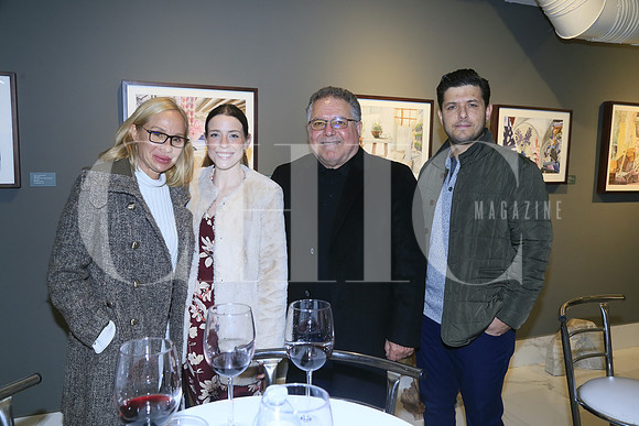 Sara de Serazzi, Lily de Serazzi, Enrique Serazzi y Enrique Serazzi
