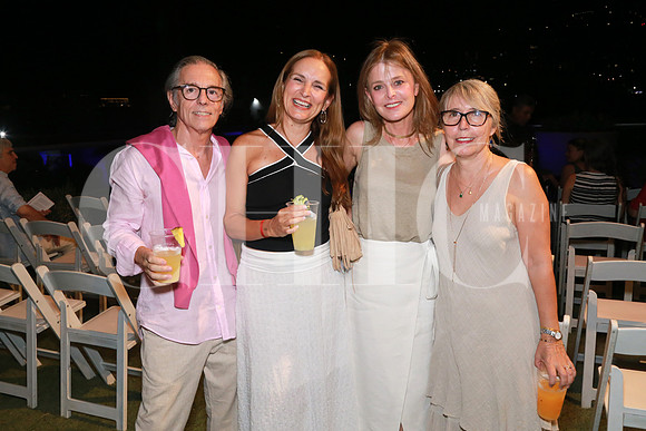 Daniel Álvarez, Carmen Treviño, Gaby Roche y Mariela Schiano