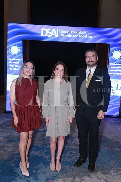 Carolina Morales, Maricarmen Martínez y Alejandro Rodríguez