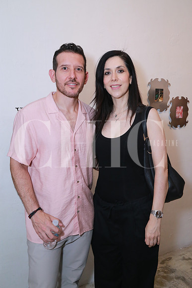 Andrés Villarreal y Carolina Camerna