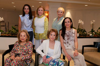 Gaby Elizondo, Adriana Garza de Santos, Mónica Sada, Aurora Cantú de Cagnasso, Yolanda Santos y Yolanda Garza de González (2)