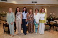 Mónica Sada, Yolanda Garza de González, Gaby Elizondo, Aurora Cantú de Cagnasso,Yolanda Santos y Adriana Garza de Santos
