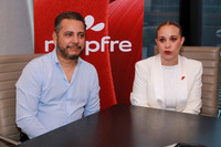 Arturo Rodríguez y Denisse Nepote