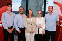 Eduardo Ramos, Arturo Rodríguez, Alejandra Cortés, Denisse Nepote y Federico Santos (2)