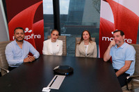 Eduardo Ramos, Arturo Rodríguez, Alejandra Cortés, Denisse Nepote y Federico Santos