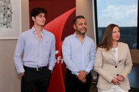 Eduardo Ramos, Arturo Rodríguez,y Alejandra Cortés