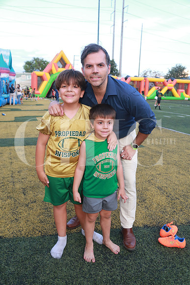 Alan Montemayor, Maximiliano Montemayor y Leonardo Montemayor
