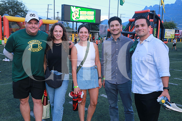 Alfonso Rodríguez, Mariana Martínez, Vero Orellana, Ivar Langler y Bernanrdo Moncayo