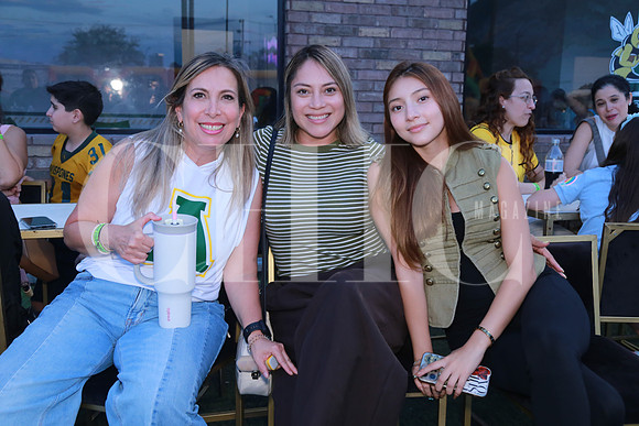 Rosy Lozano, Gloria Martínez y Amy Gómez