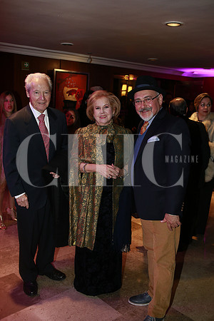 Octaviano Longoria, Chepina de Longoria y Hugo Garza Leal
