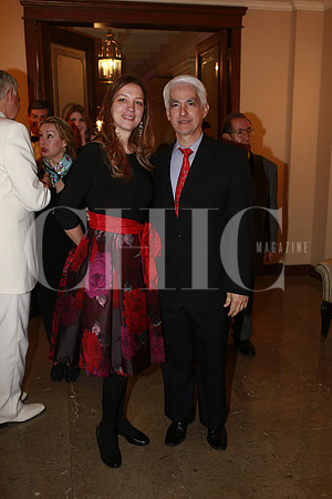 Alexandra Farkas y Rodrigo Elizondo