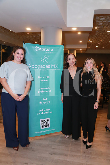 Alejandra Martínez, Bárbara Alcocer y Martha Renteria