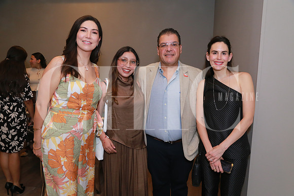 Diana Arellano, Ana Ramírez, Alfredo Medina y Antonia Rodríguez