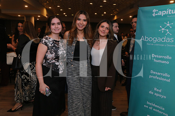 Isabel De la Garza, Eva Doris y Ana Rebeca Luna