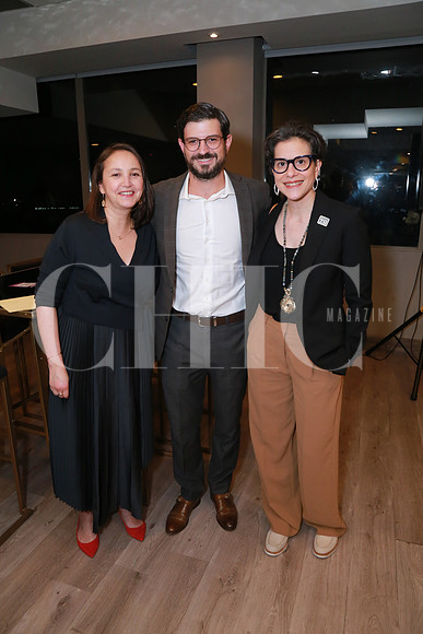 Mariana Herrero, Alfredo Covarrubias y Valeria Chapa