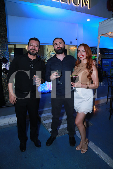 Benigno Salazar, Raúl Frias y Aracely Martínez