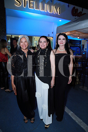 Virginia Escobar, Perla Salinas y Nelly Rios