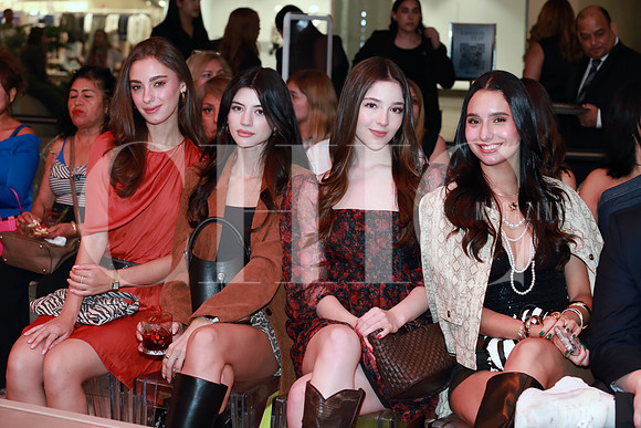 Victoria Treviño, Myriam Sepulveda, Isabella Santos y Rebeca Ibarra