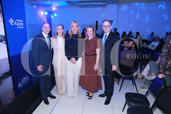 Antonio Salinas, Carmen Garza T, Alma Rosa Marroquin, Mirey Mouret y Arturo Garza Buerón