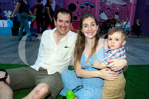 Oscar Zambrano, Patricia Madero de Zambrano y Diego Zambrano