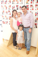 Daniela Cepeda, Catalina Lankenau, Eugenia Lankenau y Federico Lankenau